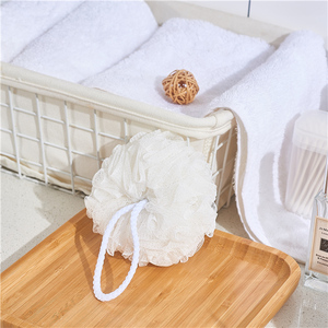 100% Volledig Afbreekbare Zachte Schuimende Badspons Douche Bubbel Maker Bal Net Snij-En Vormverwerkingsservice E15 - Product Image 4