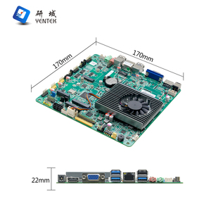 มาเธอร์บอร์ดอุตสาหกรรม N100ใหม่พร้อมโปรเซสเซอร์ Quad Core DDR4ช่องเดียว HD VGA EDP Win10 /Linux ฝังตัวมินิ-ITX Mini ITX M - Product Image 2