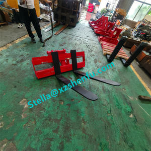 Garpu penggali Mini <span class=keywords><strong>Backhoe</strong></span> Fork palet penggali dengan S40 Hitch untuk selip Steer Loader - Product Image 4