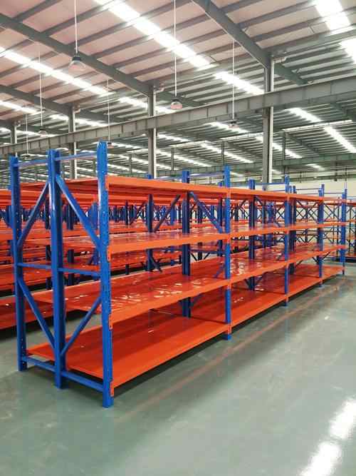 Factory Shelves Warehouse Storage Racking System Medium Shelf Snap-in ...