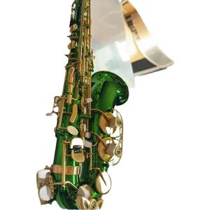 Vendita diretta della fabbrica E-flat <span class=keywords><strong>sassofono</strong></span> contralto in lacca <span class=keywords><strong>blu</strong></span> brillante ottone intagliato strumento per l'apprendimento Eb Tone - Product Image 5