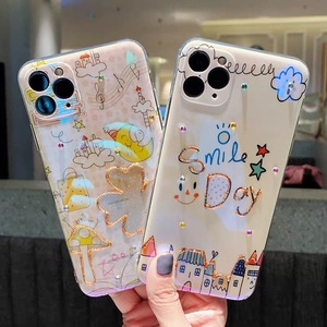 Coque <span class=keywords><strong>de</strong></span> téléphone en TPU souple antichoc avec motif <span class=keywords><strong>de</strong></span> <span class=keywords><strong>château</strong></span> <span class=keywords><strong>de</strong></span> dessin animé en strass pour iPhone 13 13 Pro Max - Product Image 2