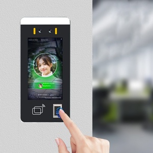 Máquina de Control de Acceso Biométrico NFC de 7 Pulgadas Personalizable con Reconocimiento Facial, Terminal de Huellas Dactilares y Facial para el Control de Horario de Empleados OEM - Product Image 1