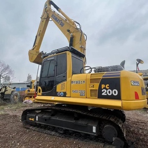 Komatsu เครื่องขุดดินระบบไฮดรอลิก PC200-8รถตัก35Ton แบบใช้แล้วชั่วโมงพร้อมสำหรับการทำงาน - Product Image 1