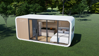 Bureau Conteneur de Luxe Modulaire Préfabriqué de 20 ou 40 Pieds, Maison Portable, Apple Home ou Tiny House