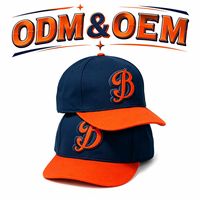 Gorra de Béisbol Personalizada con Bordado de Monograma en Capas, de Seis Paneles, para Deportes, Equipo, Estilo Urbano, Hip Hop, Uso Diario, Juvenil, Unisex