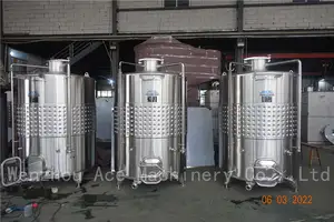Hot Selling Sanitary Stainless Steel 4000L 5000L 6000L Variable Capacity Wine Fermentation Tank