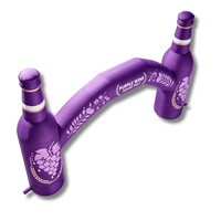 Arche gonflable publicitaire extérieure en forme de bouteille de vin – Arche gonflable pour magasin de vin, club, salon professionnel, festival, marketing de marque