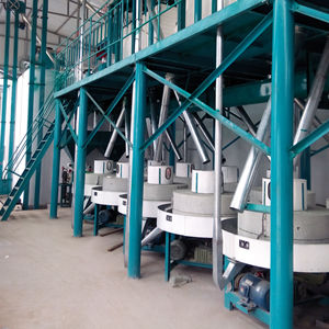 Stein mahlung Weizenmehl Atta Chakki Mehl mühle Maschine 100 Tonnen pro Tag Weizen mühle Mühle Anlage - Product Image 1