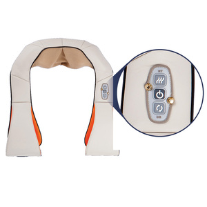 Masajeador Eléctrico Portátil de Espalda y Cuello Shiatsu de Viaje, con Correa de Cuerpo de Cuero Amasado - Product Image 5