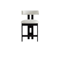 Tabouret de bar en bambou de style français, vintage, pour la maison, le restaurant, le loisir, tabouret haut, design nordique, chaise de réception, cuisine, métal