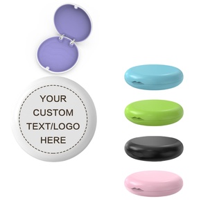 <b>Retainer</b> <b>Case</b> Without Mirror, Custom Personalized Logo Orthodontic Mouth Guard <b>Case</b> with Any Image Logo and Text Business Logo - Product Image 1