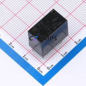 T77S1D10-12 Power Relay Through hole,10.2x18.2mm Relay <b>12V</b> 1 Normally Open: 1A (SPST-Normally Open)::: 250V-AC/30V-<b>DC</b> AgCdO - Product Image 1