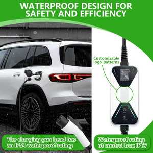 新款 EVSE 家用电动汽车充电器 16a Ev GBT 3.5kW 适用于 ID4 比亚迪便携式 - Product Image 4
