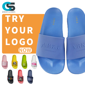 Greatsslides Dép bán buôn, Phụ nữ dép chất lượng cao, tùy chỉnh slide với logo <span class=keywords><strong>PVC</strong></span> <span class=keywords><strong>Flip</strong></span> Flop dây đeo - Product Image 1