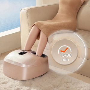 LEMESY Mesin Pijat Kaki Elektrik Airbag Shiatsu Pijat Pemanas Getaran Sirkulasi Darah Pereda Nyeri - Product Image 2