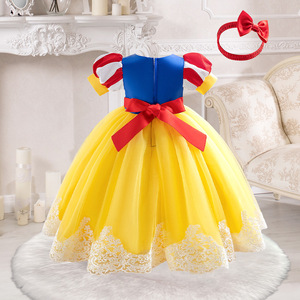 Disfraz de Princesa Blancanieves para Niñas, Vestido de <span class=keywords><strong>Verano</strong></span> para Carnaval, Halloween, Disfraz de Televisión y Cine, Disfraz Infantil de Cosplay, Vestido para Fiesta de Cumpleaños - Product Image 3
