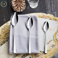 Ensemble de cuillères à café multi-tailles de haute qualité en acier inoxydable, compatibles lave-vaisselle, pour la cuisine et la salle à manger, fabriqué en Chine