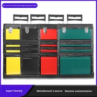 En stock, chariot à outils Luwei, boîte à outils à cinq tiroirs, type à tige de traction, multifonctionnel, capacité de charge de 100 kg, garantie d'un an