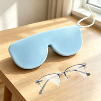 Étui en silicone personnalisé pour lunettes de soleil, étui en silicone pour lunettes de soleil pour hommes, étui étanche avec cordon, vente en gros