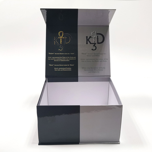 Eco-Friendly Custom Magnetic Gift Packaging Box UV Rigid Boxes with Logo Recycled Materials for Product Packaging - Product Image 4