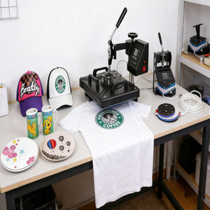 Presse à chaud multifonctionnelle 5 en 1 de 29*38 cm avec tête rotative pour T-shirts, mugs, coques de téléphone - Product Image 5