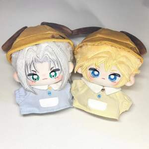 Anime Final Fantasy 7 Claude Safiros attributo 10cm bambola di cotone stella marina Unisex peluche ricamato tecniche accessori per feste - Product Image 4