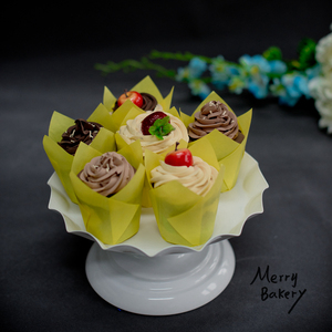 Cơ sở 2 ", 1000 cái trường hợp đếm Vàng <span class=keywords><strong>Tulip</strong></span> Baking cup/<span class=keywords><strong>Tulip</strong></span> bánh cup/Vàng <span class=keywords><strong>Muffin</strong></span> cup - Product Image 6