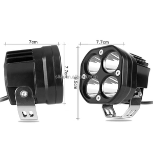 Luces LED de Trabajo para Motocicleta de 3 Pulgadas, 40W 3500LM, Focos para ATV, Modificación de Automóviles, Faro Delantero Blanco/Amarillo, Disponibilidad Inmediata de Fábrica - Product Image 2
