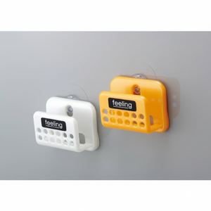 Inomata Porte-éponge tangerine pour le rangement de la cuisine - Product Image 1