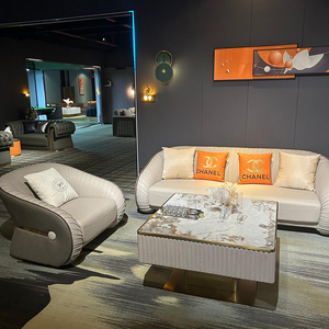 Moderno Night Club divano <span class=keywords><strong>VIP</strong></span> Black Lounge Nightclub mobili da Bar modulare Hotel Lounge Booth Led KTV Bar divano - Product Image 6