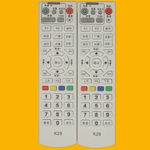 Télécommande à code fixe pour décodeur TV numérique Crystal Beads K29, 18,5x5x2,6 cm, pour Konka Jiaxing Haining Tongling Cable - Product Image 1