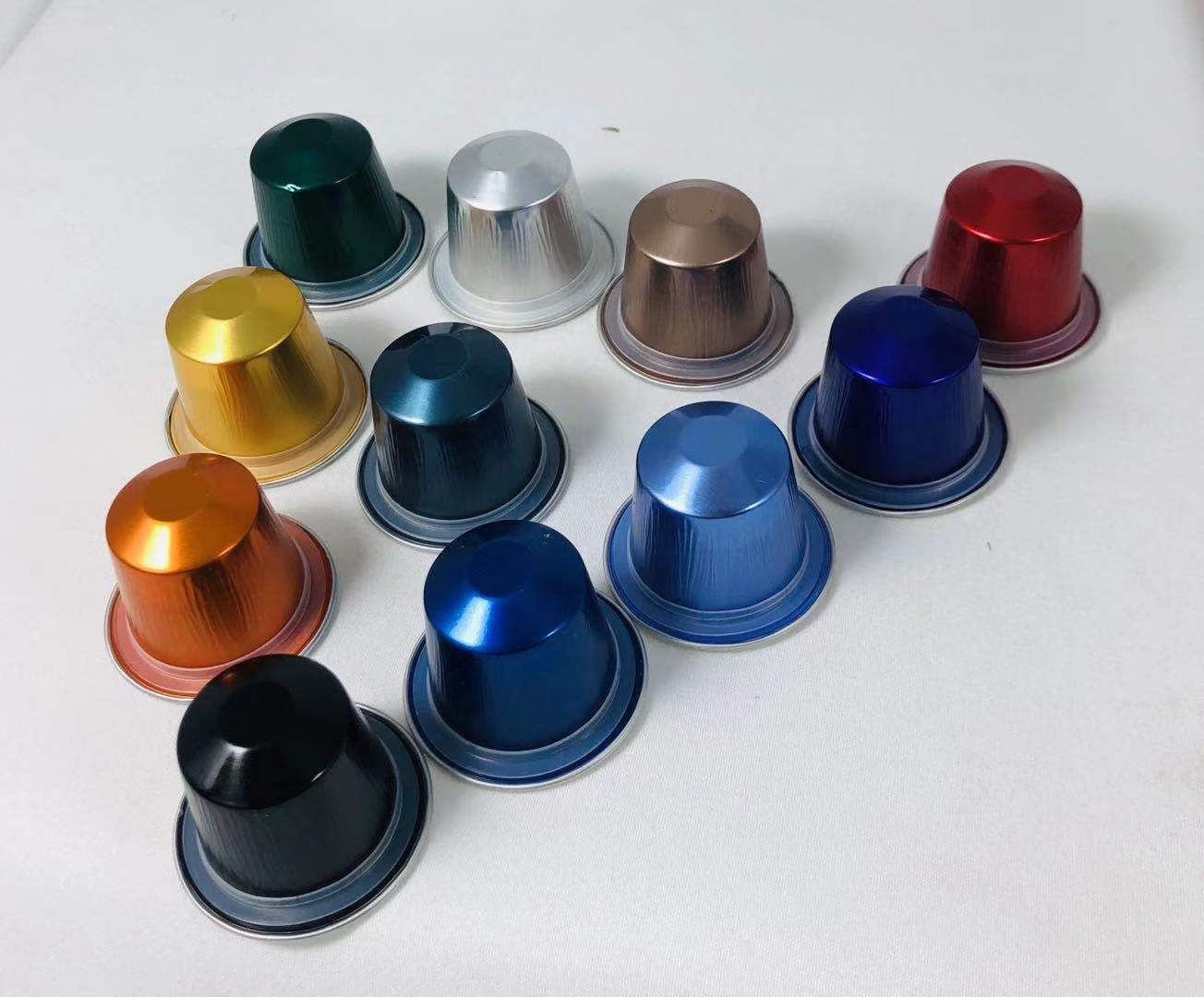 Китайский пустой алюминиевый контейнер для кофейных капсул Nespresso в наличии