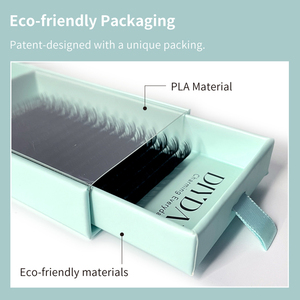 Diyday L hình dạng cổ điển lông mi mở rộng lu LC LD M Curl khối lượng lông mi Matt Đen Lông mi giả - Product Image 6