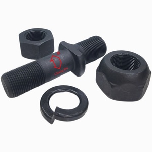 Hoge Spanning Metrische Wiel Stud Voor <span class=keywords><strong>Nissan</strong></span> Truck Aangepaste Grootte M 24X1.5/M 22X1.5 Dubbele Kop Wiel Bout - Product Image 3
