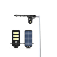 Prix d'usine Outdoor WiFi 4G Caméra de sécurité solaire avec réverbère Lampadaire solaire intégré