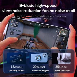 Enfriador de Teléfono MEMO CXA3, Ventilador de Refrigeración para Transmisión en Vivo para Teléfono Móvil - Product Image 6
