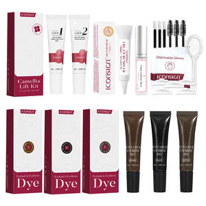 Iconsign Set 3 en 1: Kit Camellia Lift y Removedor de Tinte para Pestañas y Cejas con Cisteamina HCl Coreana - Product Image 1