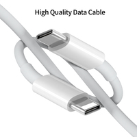 Câble de données pour téléphone portable Pd Chargeur TPE Jacket 60W 3A Câble de charge rapide pour téléphone Type c Câbles de données pour Iphone 15 16
