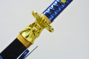 Spada di Bambù Onimaru Kunitsuna Genpi 109cm, Lama in Bambù con Manico in PVC, Katana Anime - Product Image 2