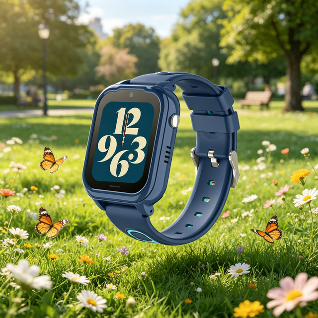 2025 D38-X1 Kids Smartwatch Boys Android 1GB+8GB 4G SIM Card GPS LBS WiFi Video Call IP67 Compass IPS Display Magnetic Charging