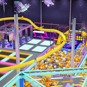 مبيعات المصنع مباشرة مخصصة داخلي واسع النطاق لعب الأطفال التجارية مرافق تسلية قلعة المشاغب الشاهقة - Product Image 3