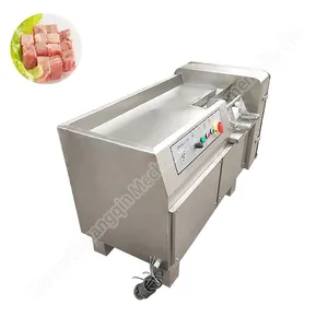 Cubo de carne em aço inoxidável máquina de corte de carne cuber de carne congelada