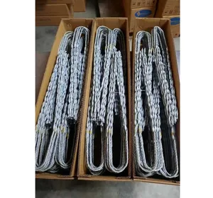 Vietnam manufacturer galvanized guy grip deadend clamp ADSS fitting wire hot dipped grip deadend for sale