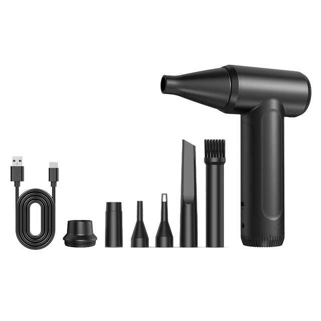 Portable Rechargeable Compressed air Electric Electronics Cleaning 100000RPM Fan Computer Keyboard Air Duster