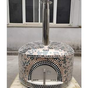 Offre Spéciale Four à pizza à briques multi-combustibles de classe A Efficacité énergétique Matériau céramique intégré pour installation en extérieur - Product Image 3