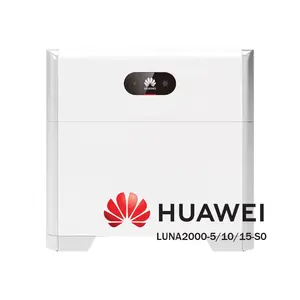 Baterai Huawei, stok EU, sistem penyimpanan energi 2000 untuk Home Lifepo4, baterai penyimpanan dinding tenaga surya