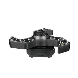 Nhỏ Cyclone RGB LED di chuyển đầu <span class=keywords><strong>laser</strong></span> Đèn sân khấu UV phát ra với DMX512 điều khiển Nhôm Cơ thể đèn - Product Image 4