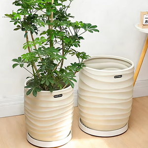 Pots <span class=keywords><strong>de</strong></span> fleurs en plastique <span class=keywords><strong>de</strong></span> style moderne <span class=keywords><strong>de</strong></span> haute qualité pour la décoration <span class=keywords><strong>de</strong></span> bureau, <span class=keywords><strong>de</strong></span> sol et <span class=keywords><strong>de</strong></span> jardin - Product Image 3