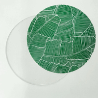 Napperon rond en acrylique vierge transparent pour table à manger personnalisée